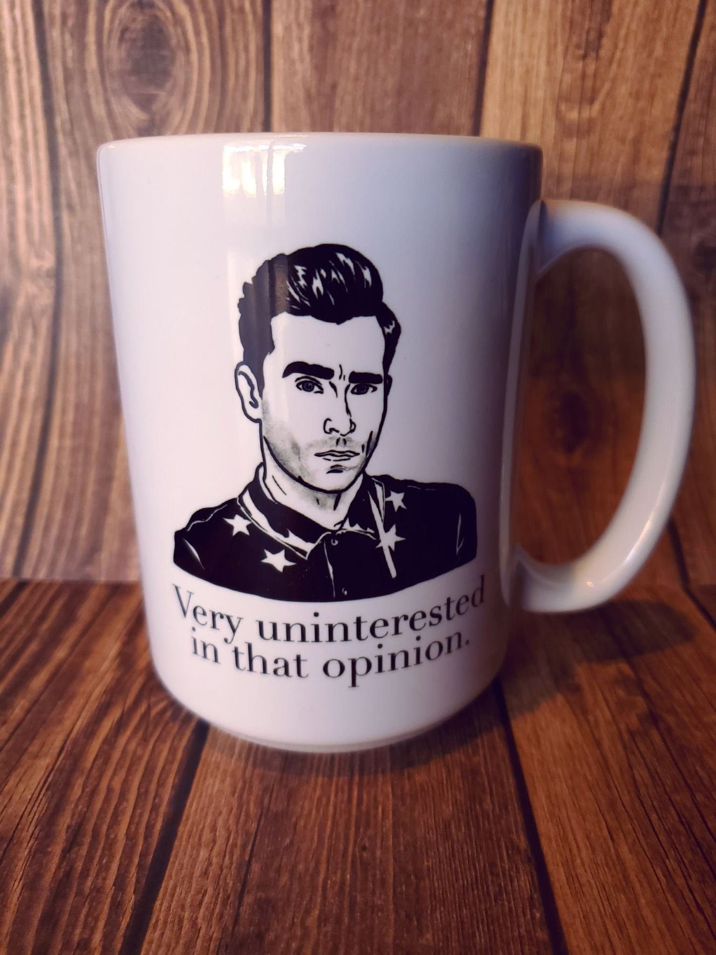 David Rose - Very Uninterested Mug