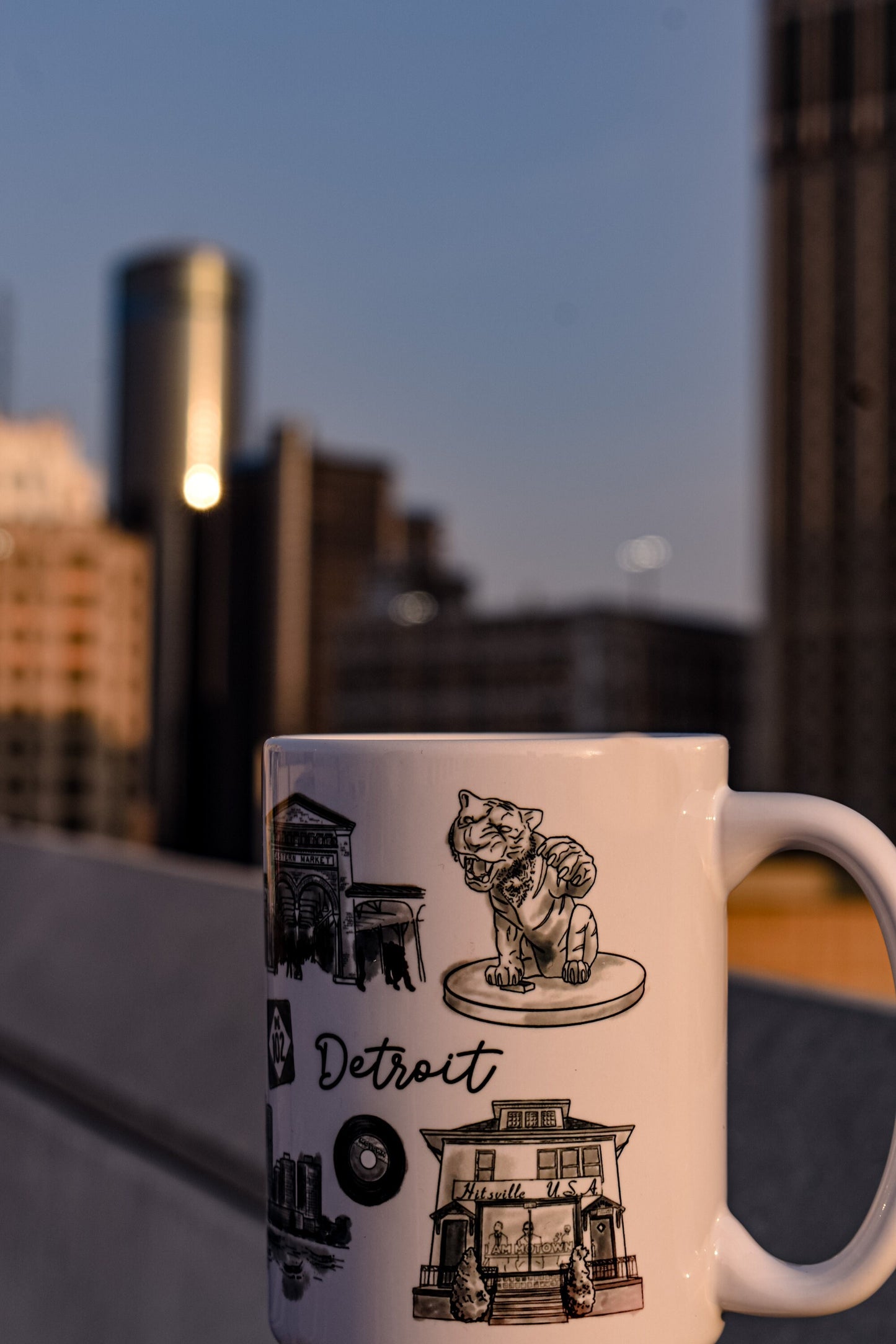 Detroit Love Mug