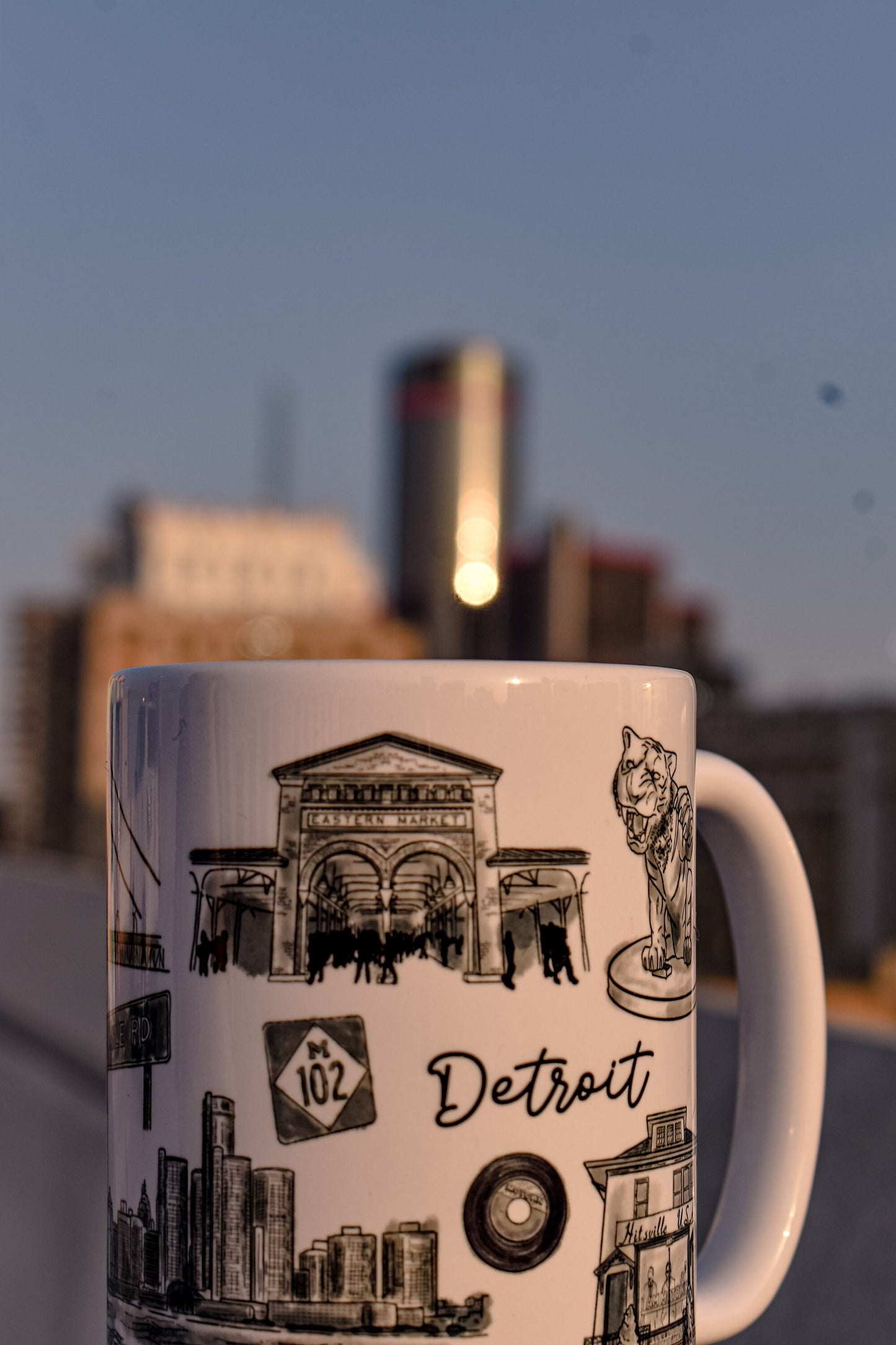 Detroit Love Mug