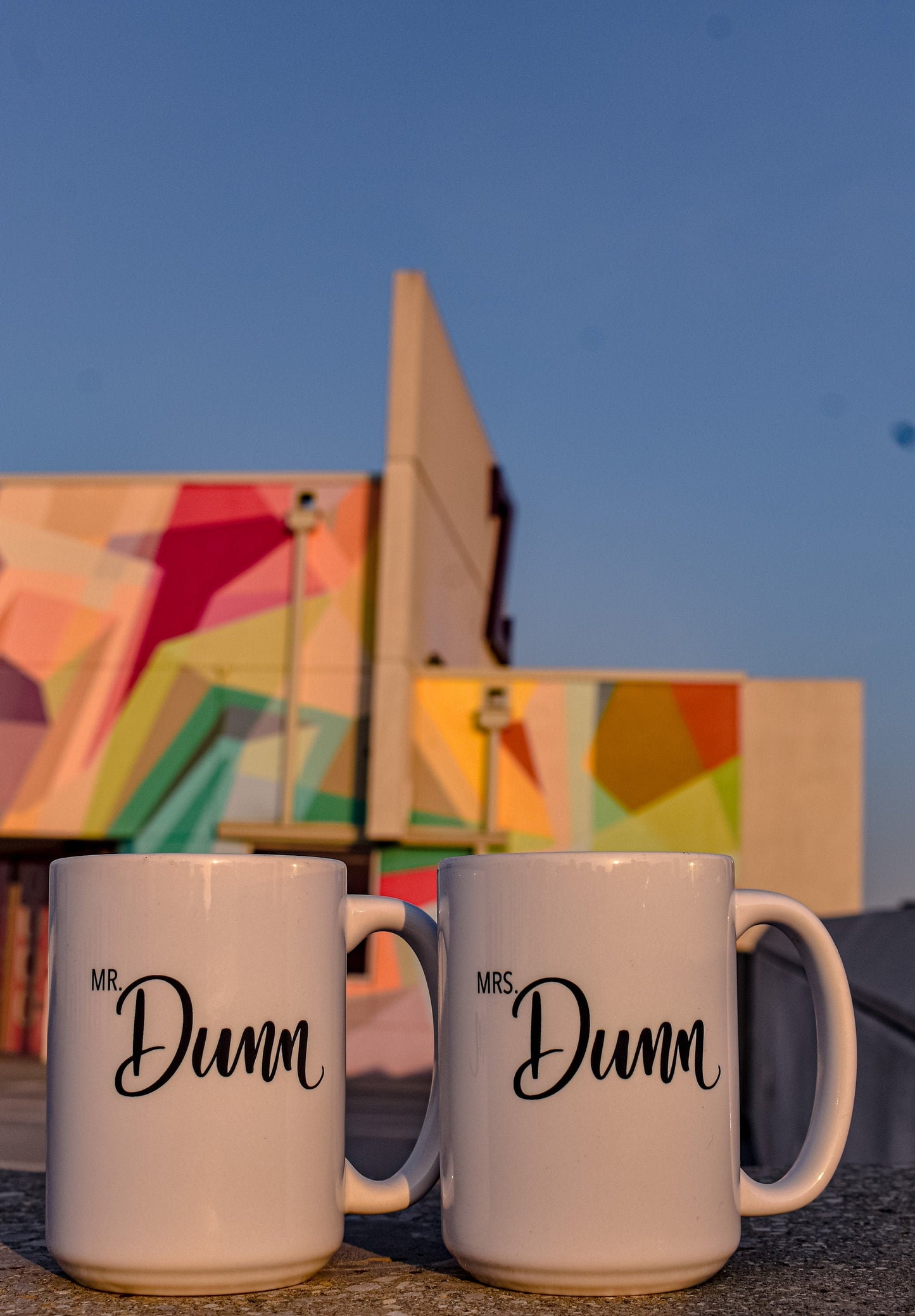 CUSTOM Mr./Mrs. Mug Set