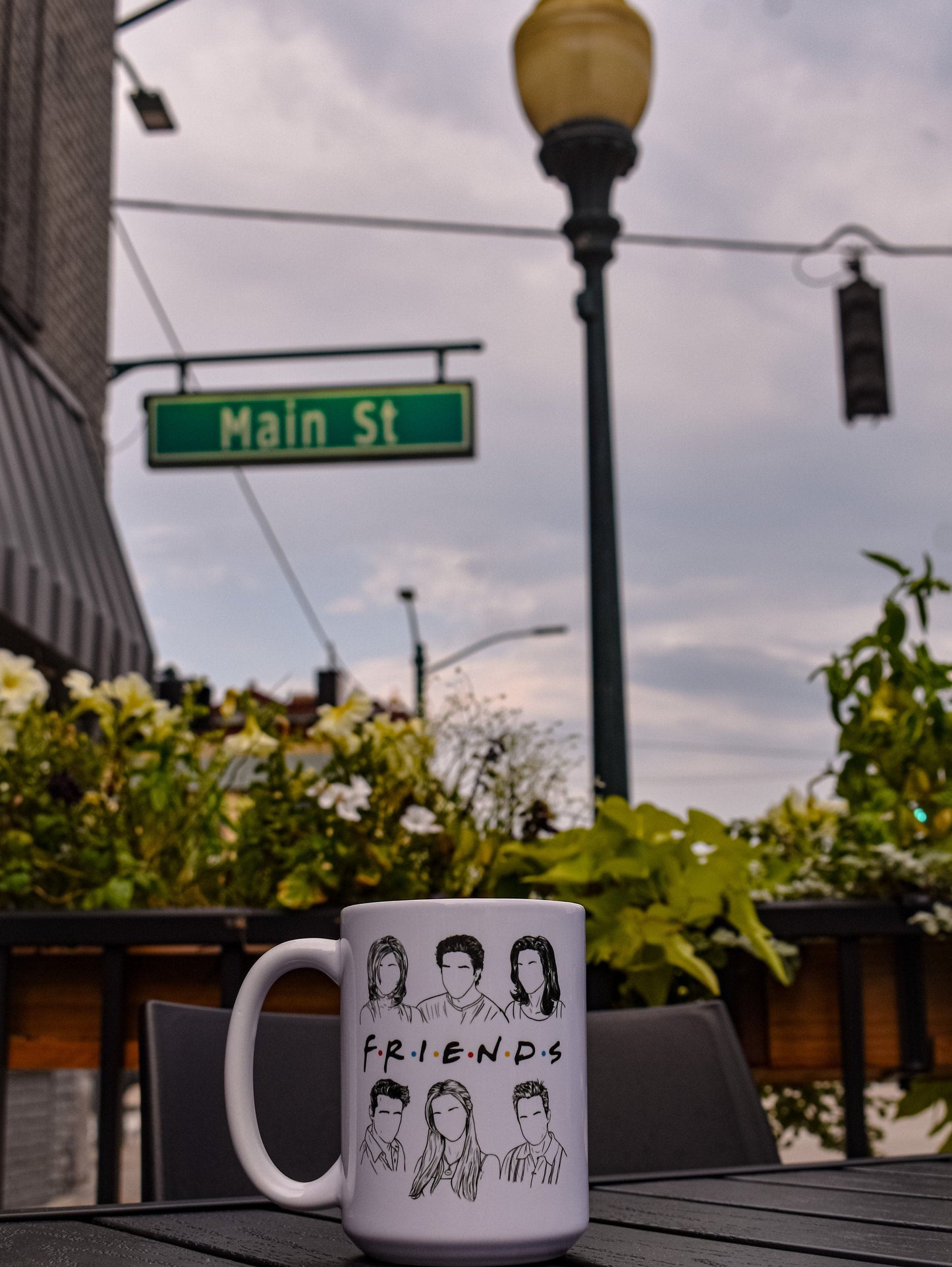 Friend's Logo Fan Mug