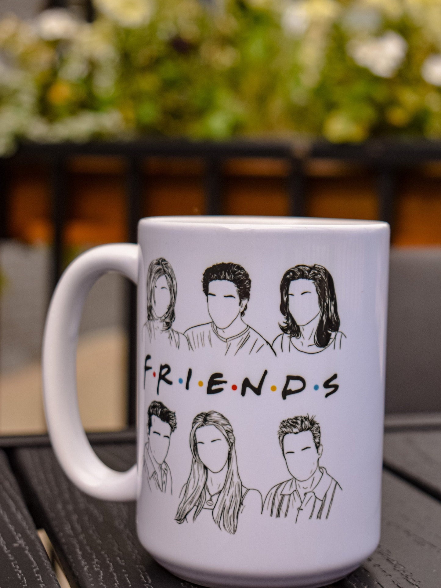 Friend's Logo Fan Mug