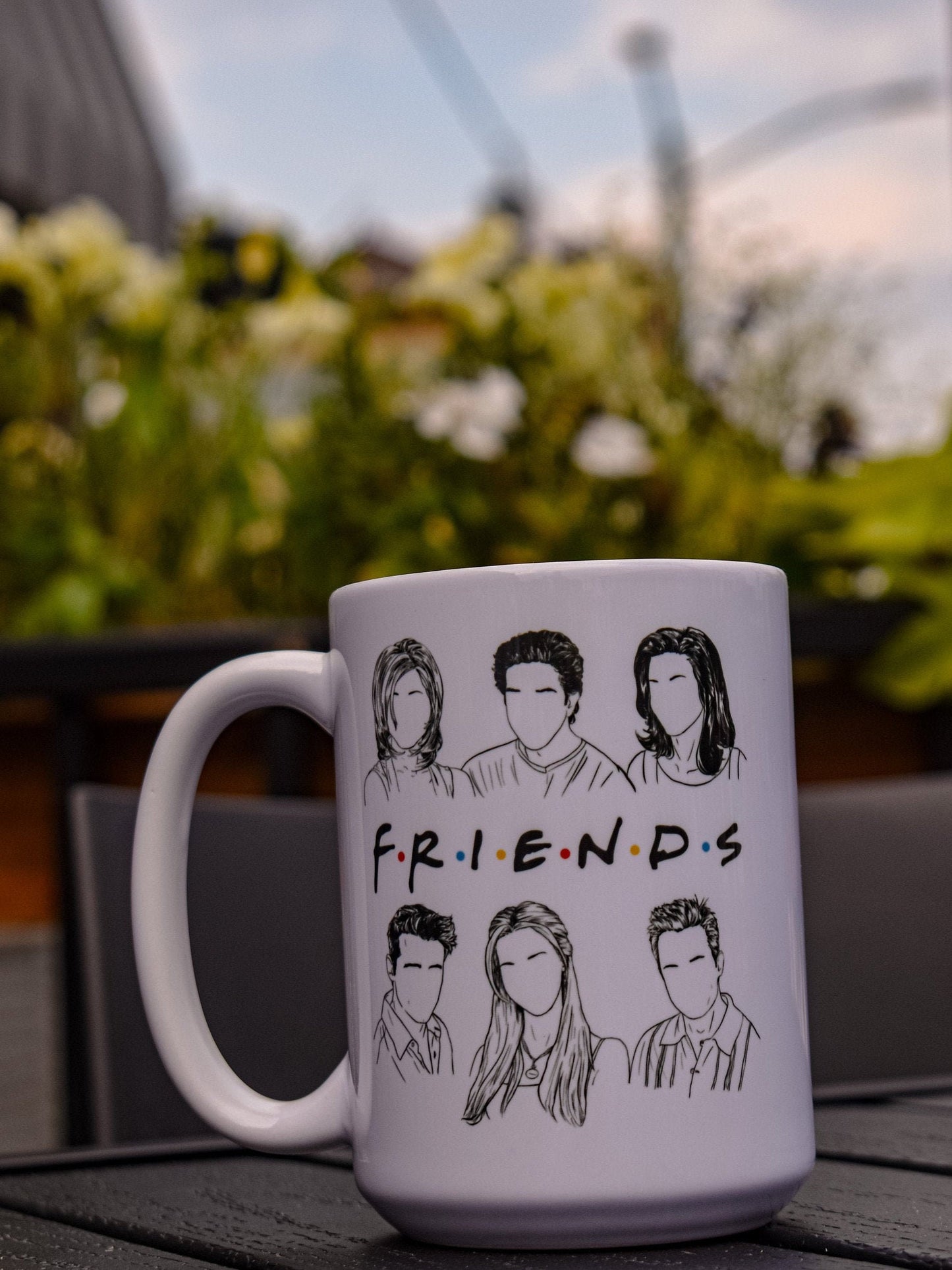 Friend's Logo Fan Mug