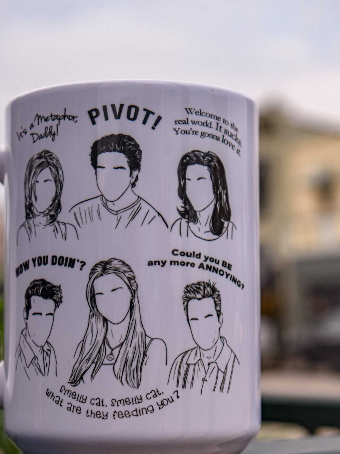 Friend's Quotes Fan Mug