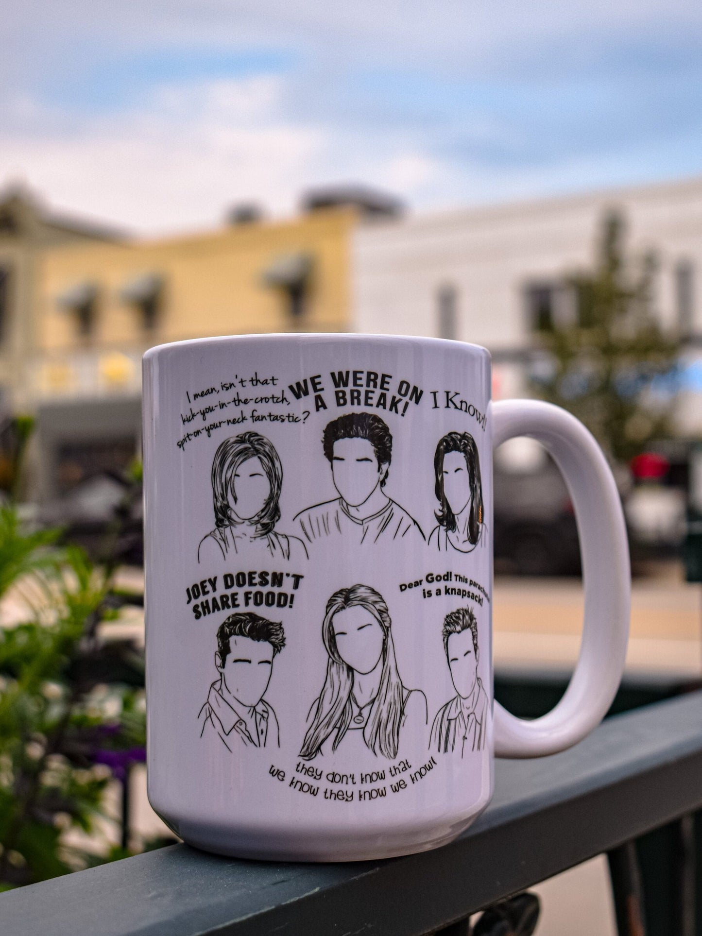 Friend's Quotes Fan Mug