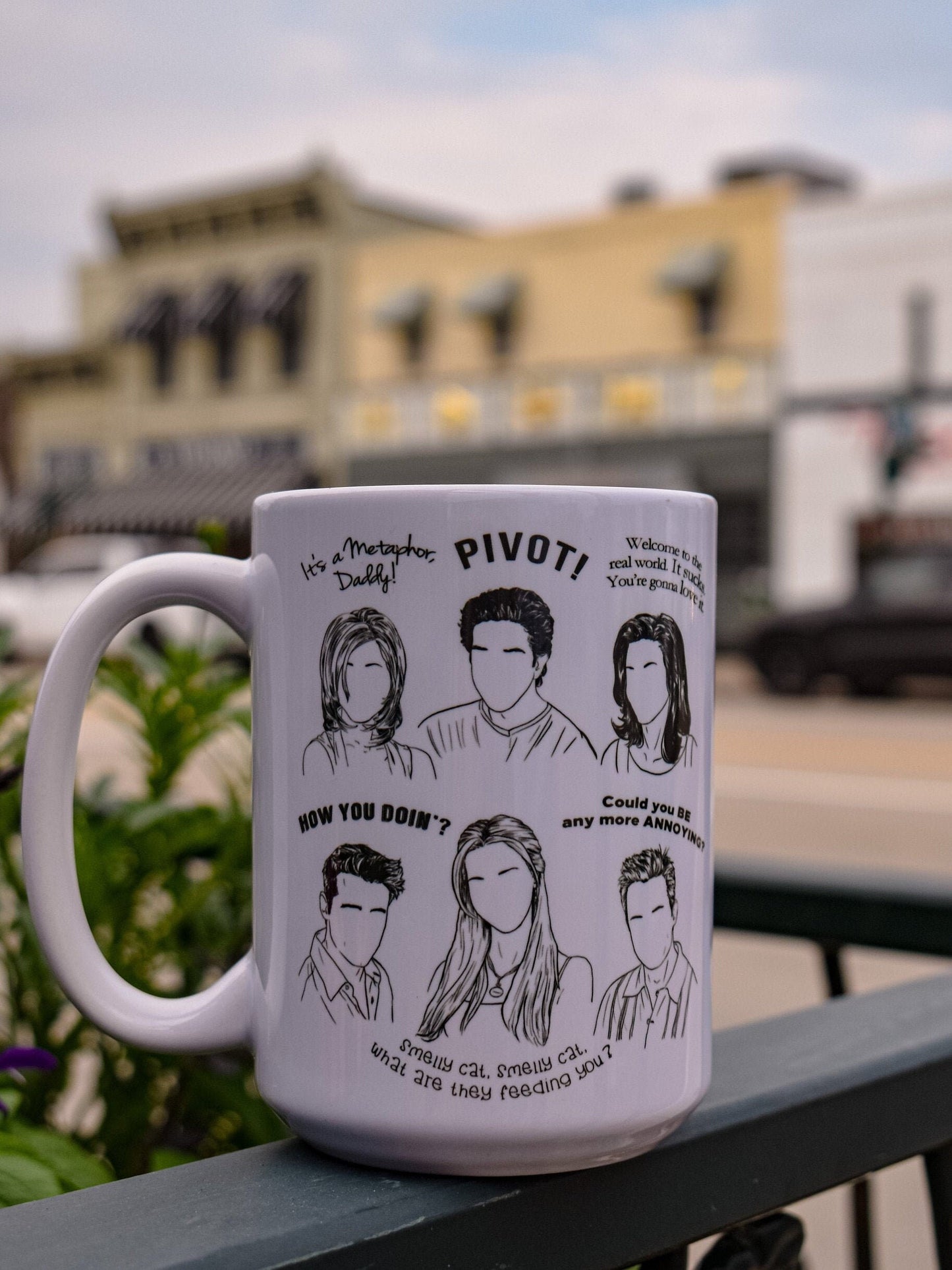 Friend's Quotes Fan Mug