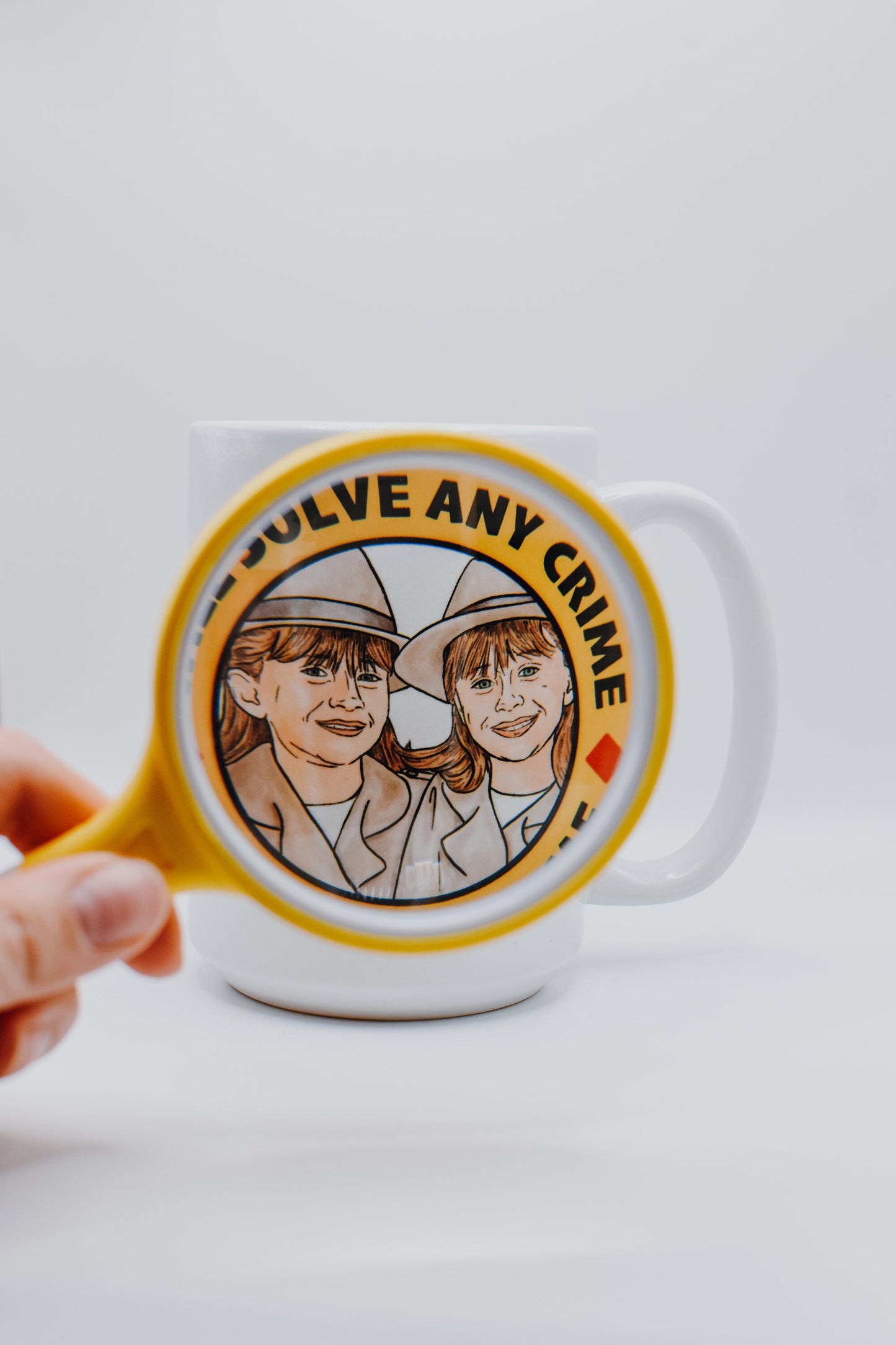 Mary-Kate and Ashley Detective Mug