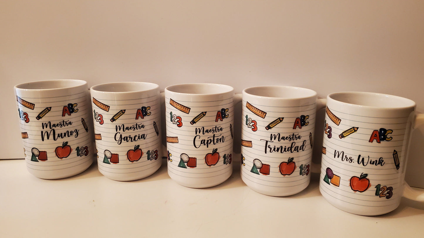 Teacher Appreciation Mug