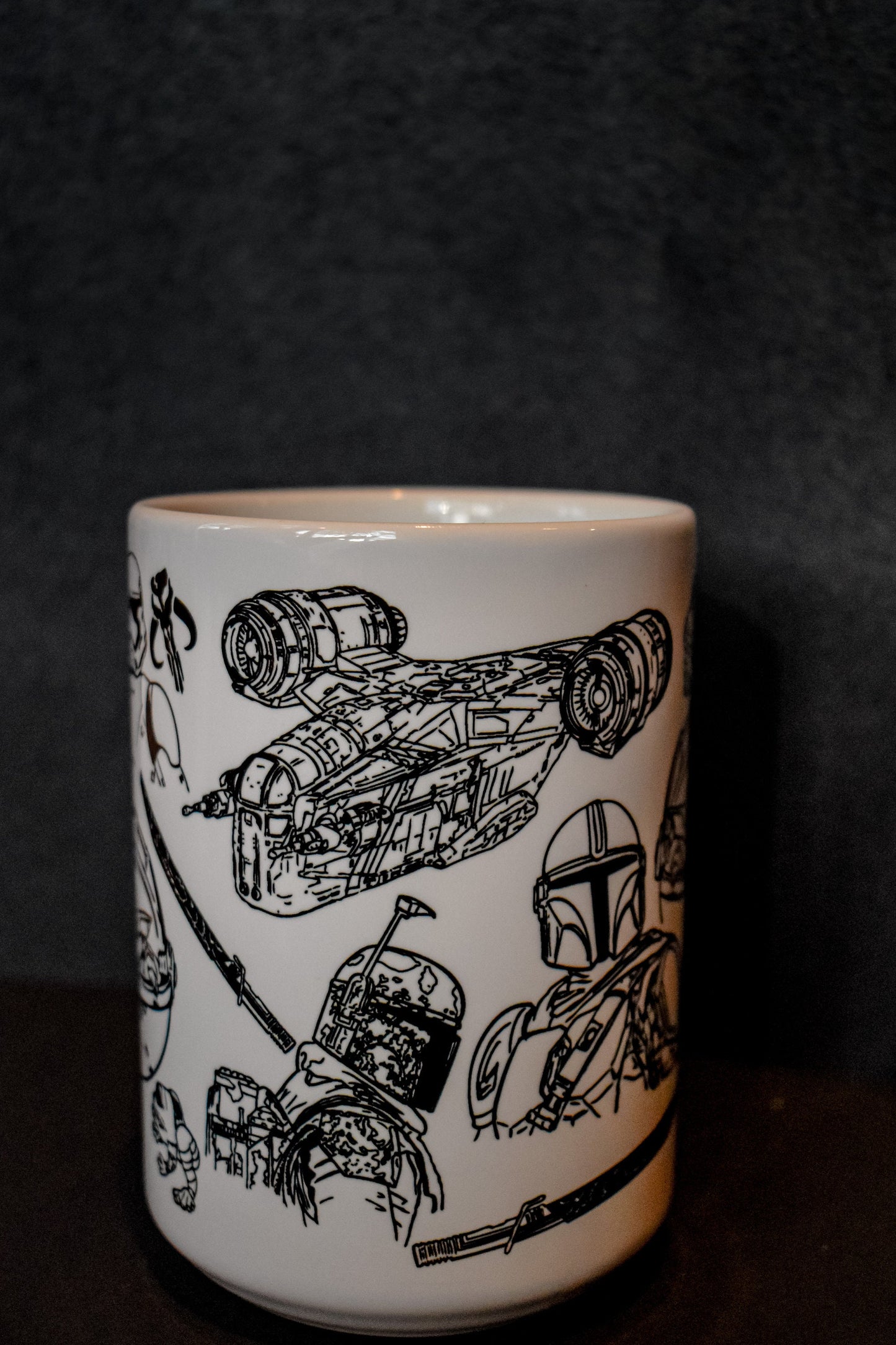 Space Bounty Hunter Mug