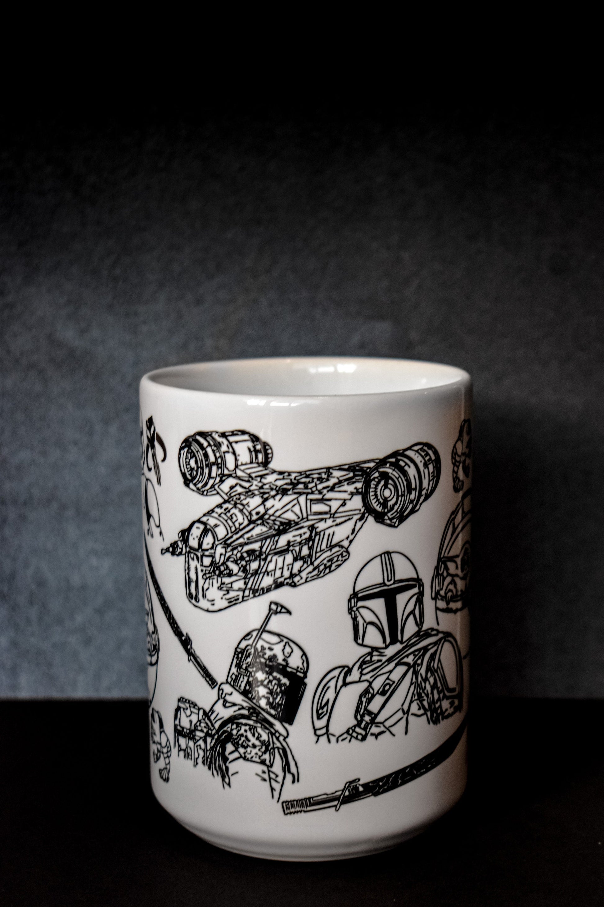 Space Bounty Hunter Mug