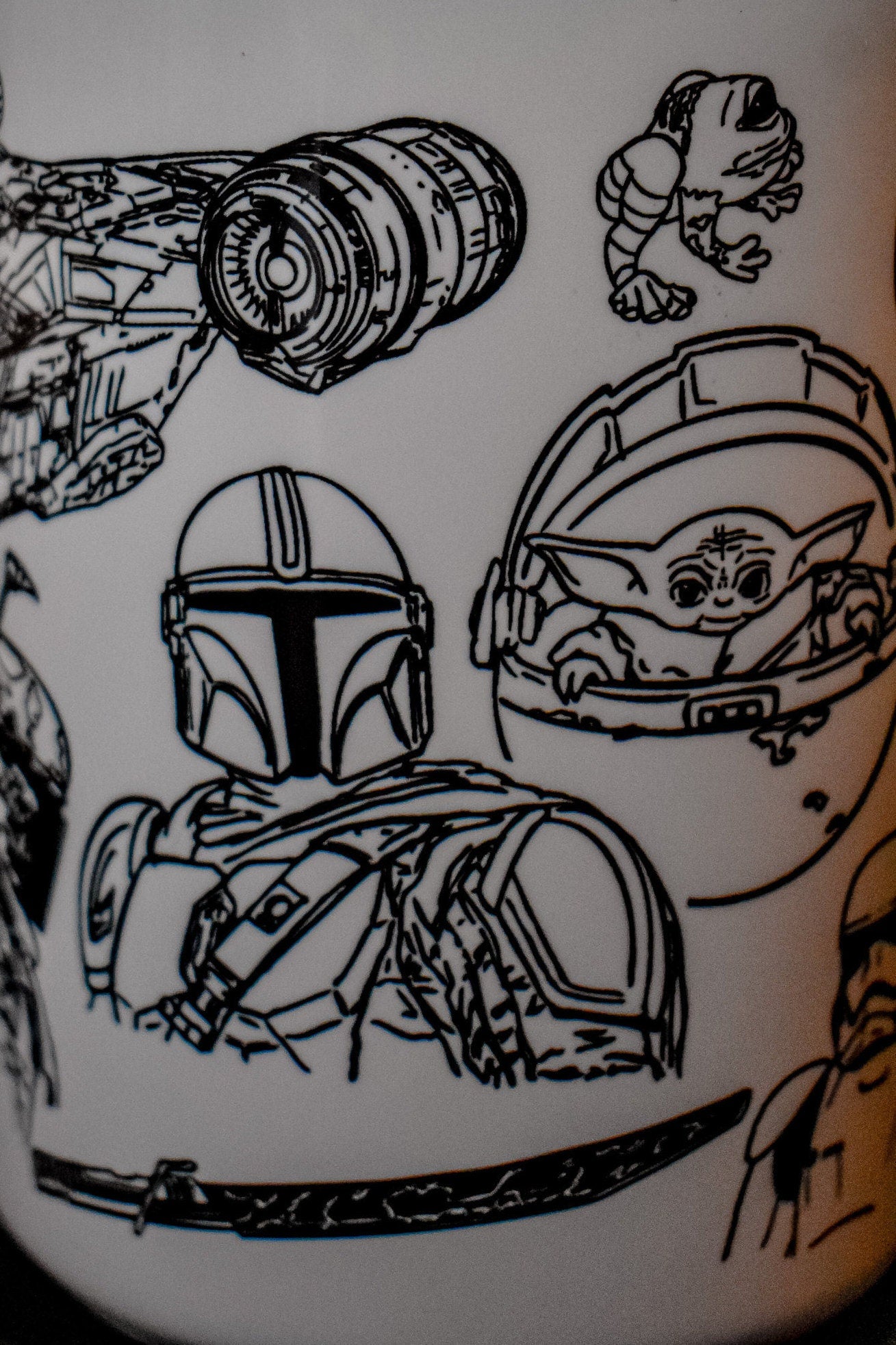 Space Bounty Hunter Mug