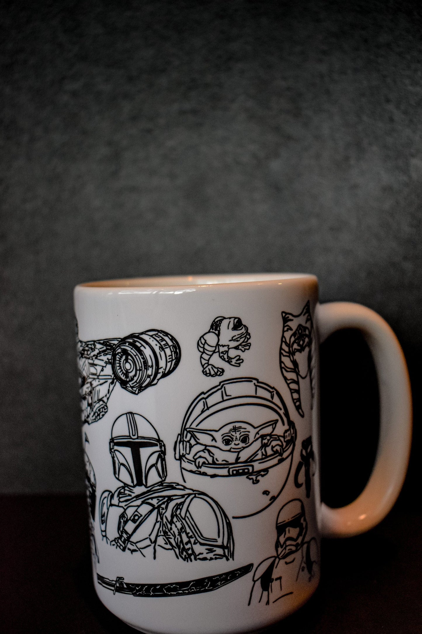 Space Bounty Hunter Mug