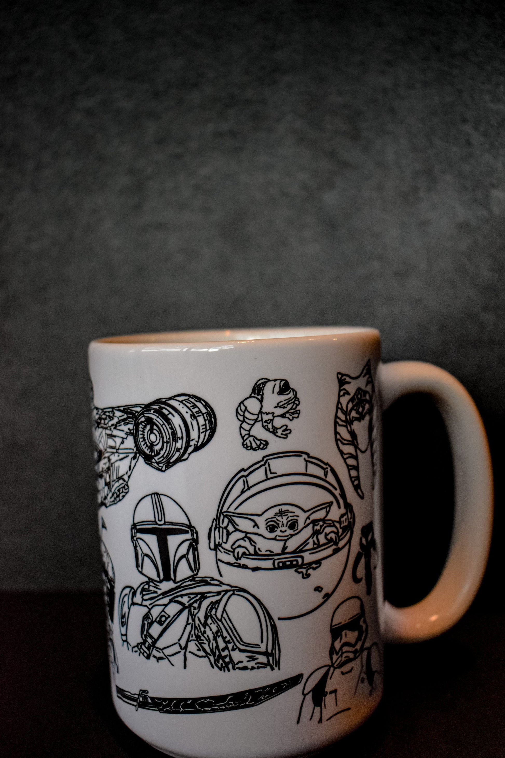 Space Bounty Hunter Mug