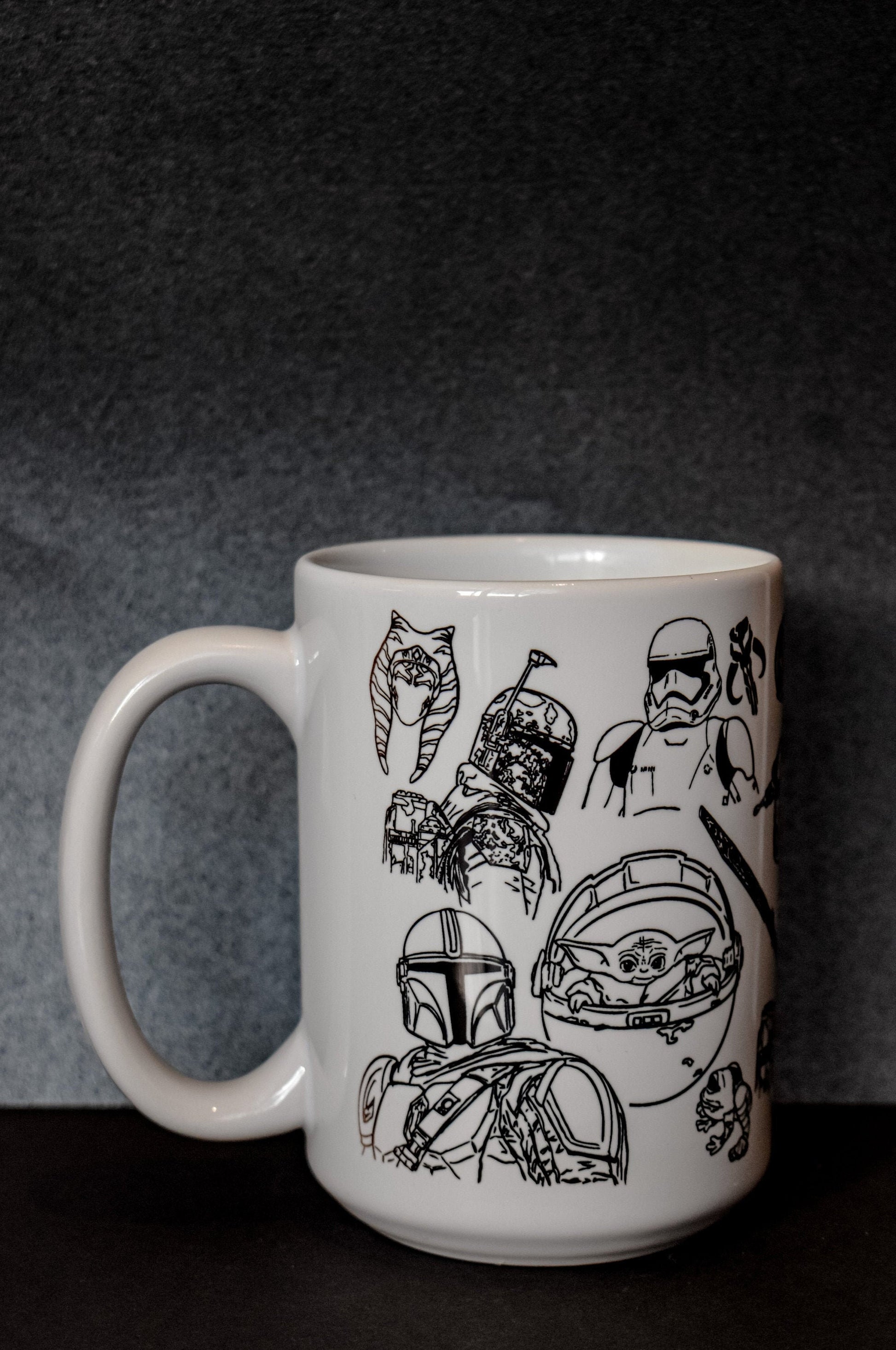 Space Bounty Hunter Mug