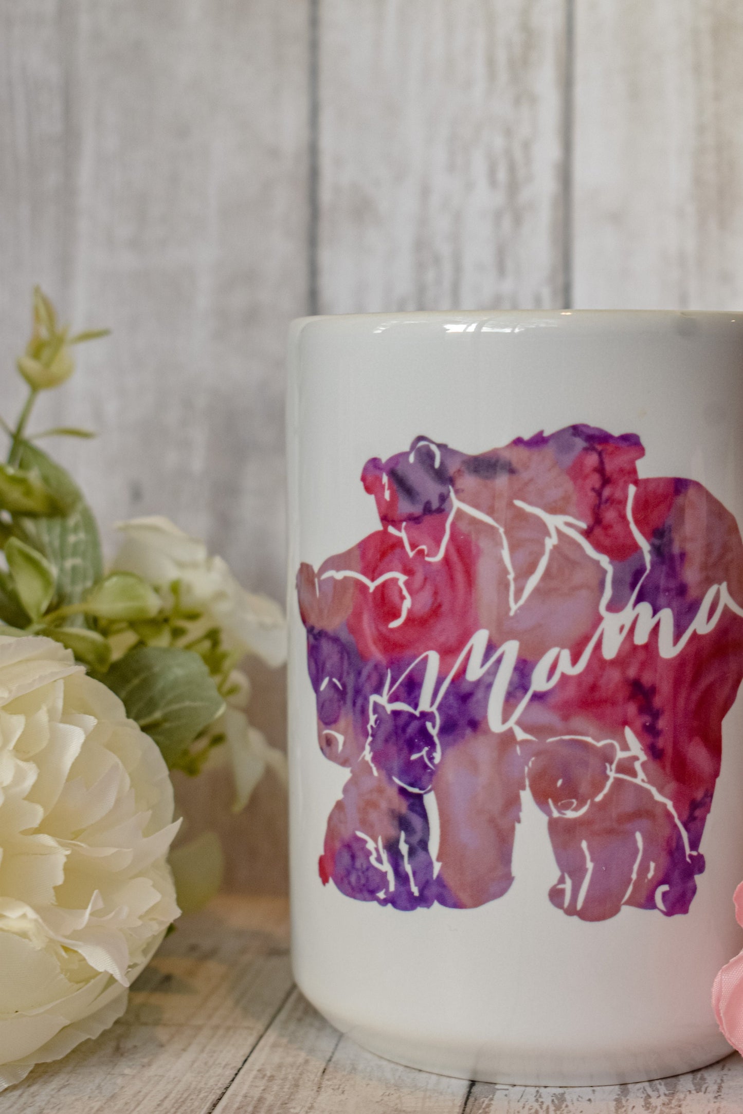 CUSTOM Mama Bear Mug