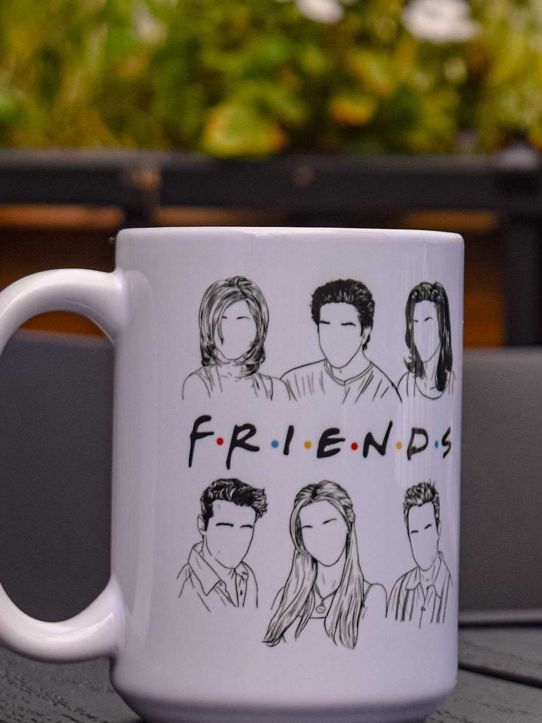 Friend's Logo Fan Mug