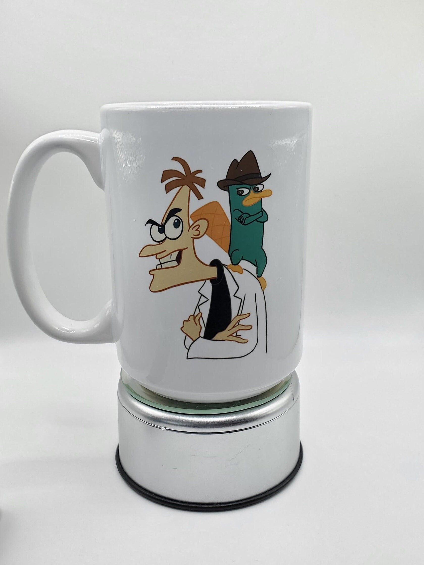 Evil Scientist and Platypus Mug