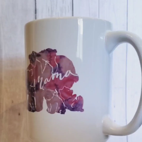 CUSTOM Mama Bear Mug