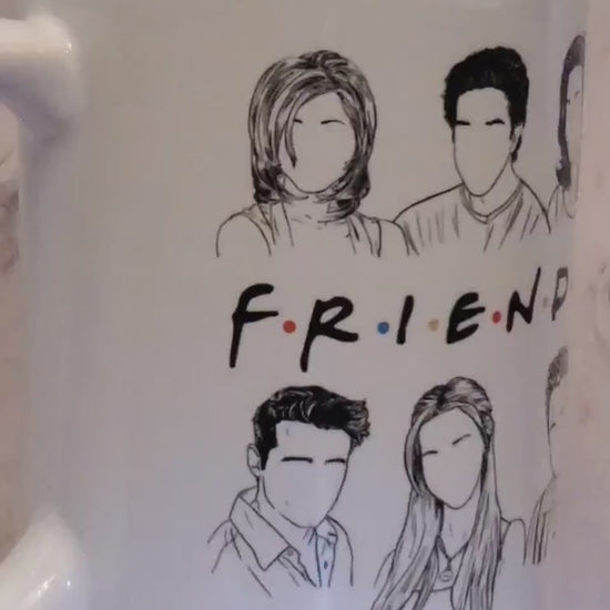 Friend's Logo Fan Mug