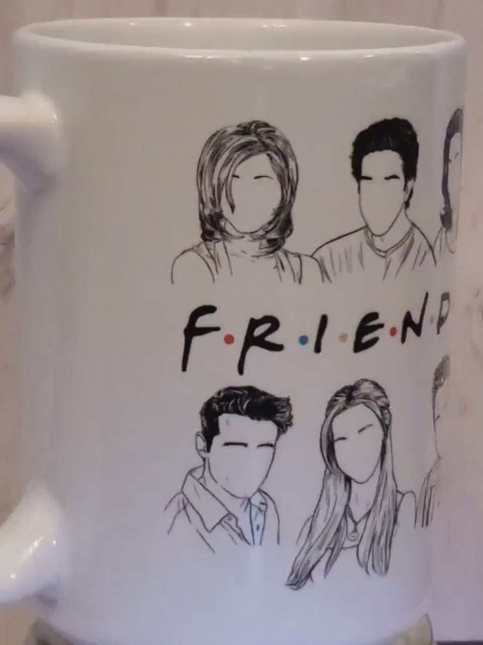 Friend's Logo Fan Mug
