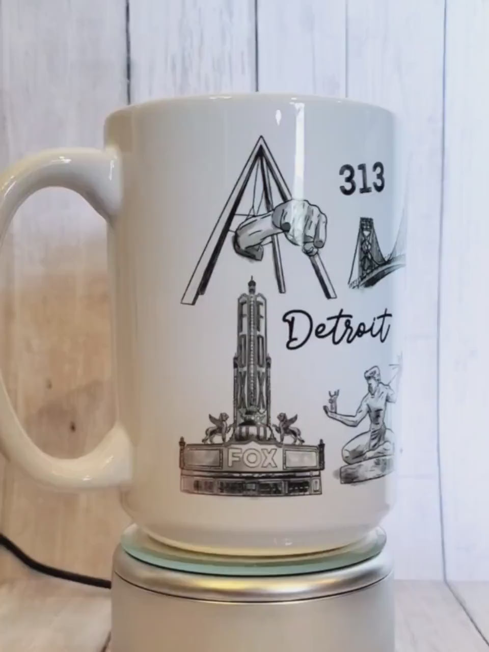 Detroit Love Mug