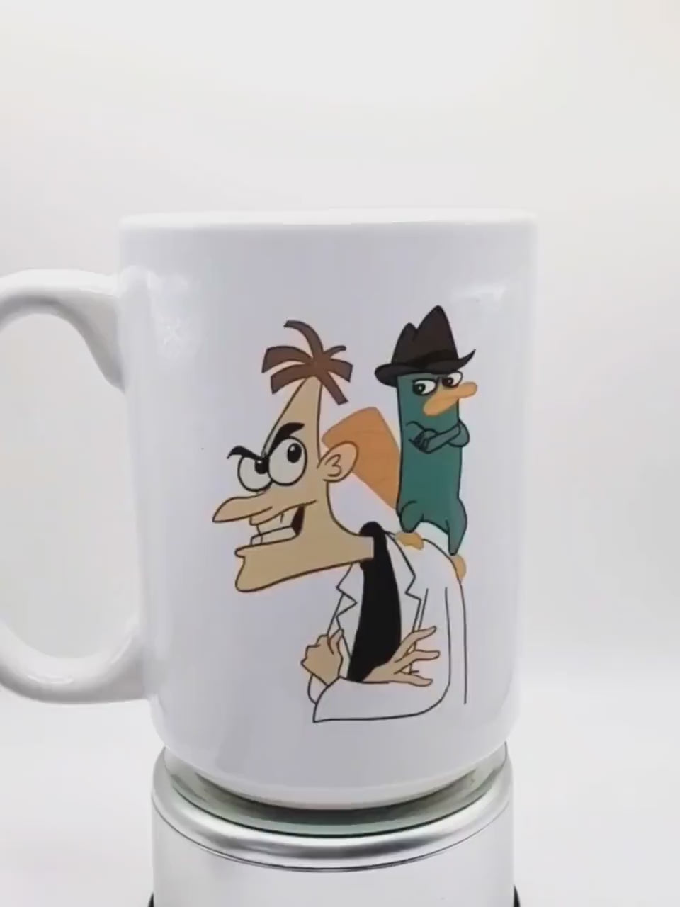 Evil Scientist and Platypus Mug