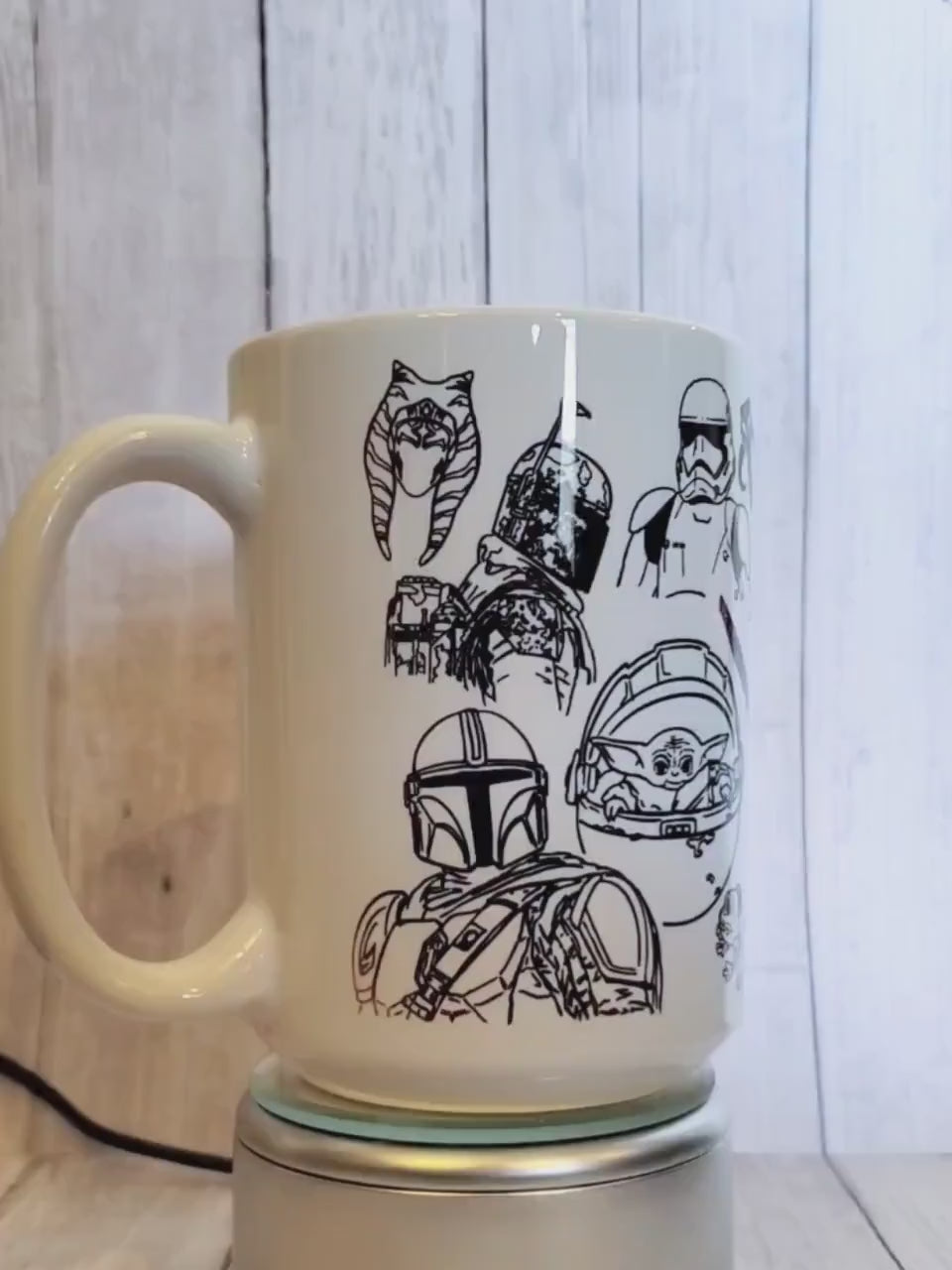 Space Bounty Hunter Mug